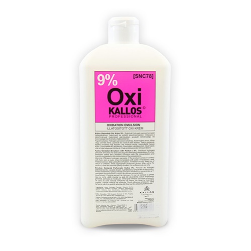 KALLOS krémový peroxid 9 % - 1000 ml
